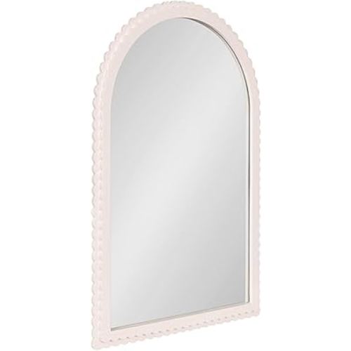 Kate and Laurel Scallia Modern Scalloped Arch Mirror