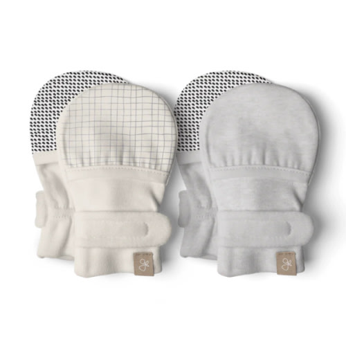 Goumikids Organic Baby Mittens 3-6 months