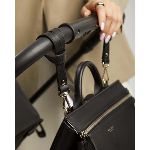 Stroller Hooks Leather