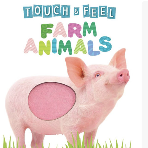 Touch and Feel Farm Animals - Novelty Book - Children's Board Book - Interactive Fun Child's Book