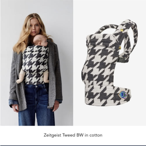 Tweed BW | Zeitgeist Baby Carrier | SHOP ARTIPOPPE