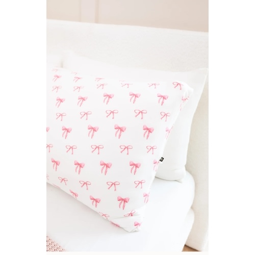 Bamboo Standard Pillowcase in Bow – Kyte Living