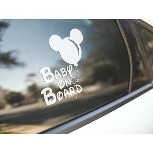 Disney Baby on Board Decal, Disney Baby Decal, disney sticker, baby on board, disney bumper sticker, Disney Gift, baby shower gift