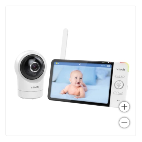 VTech Smart WiFi Monitor with 7” Display and 360° Pan & Tilt HD Camera