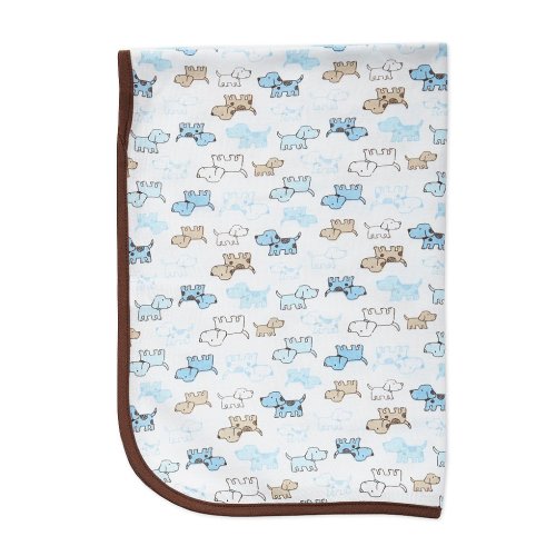 Little Me Cute Puppies Blanket