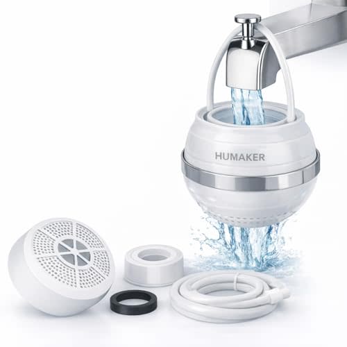 8-Stage Bath Water Filter for Tub Faucet – Helps Reduce Chlorine Odor, Easy Install, Compact Design