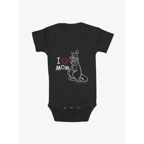 Disney Winnie The Pooh Mom N Roo Infant Bodysuit