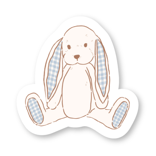 Blue Gingham Crib Sheet – In My Jammers
