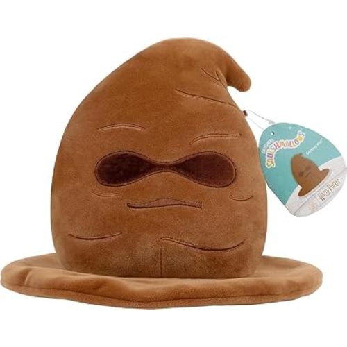 Squishmallows Harry Potter Talking Hat 7 inch Official Jazwares Plush Super Soft Cuddly Toy