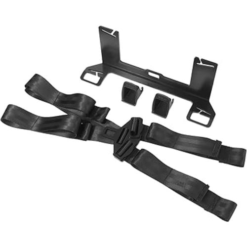 Shkalacar Car Child Seat Restraint Anchor Mounting Kit, Cars Seat Mount Bracket Universal Steel Latch for ISOFIX Belt Connector Seat Belt Bracket Latch