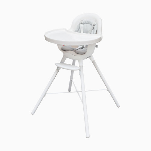 Grub Dishwasher Safe Adjustable Baby High Chair - White