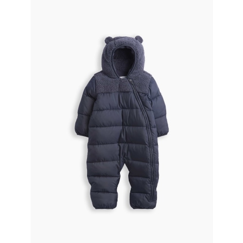 Baby Hooded One-Piece Snowsuit