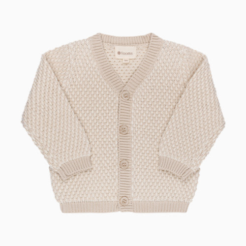 Elys & Co Bubble Knit Cardigan - Beige, 1 M