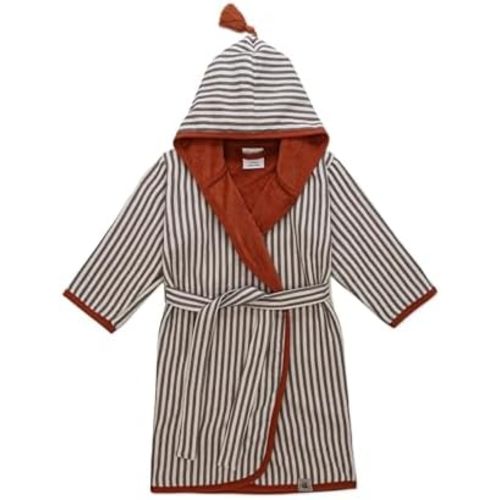 Parker Baby Co. Toddler Bathrobe & Swim Cover Up - Soft Muslin Cotton, Quick Drying Terry Lining for Boys & Girls 1-5 Years