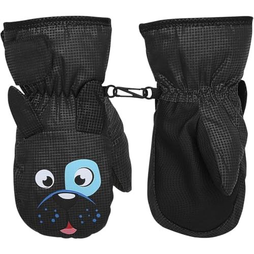 MoKo Toddler Mittens, Ski Kids Mittens, Waterproof Winter Snow Gloves