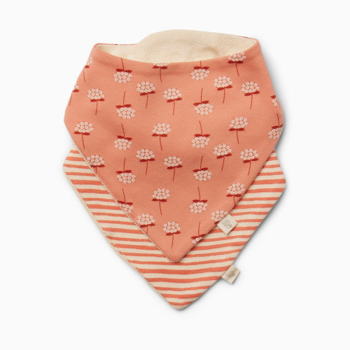 Tiny Kind Bandana Bibs 2 Pack - Floral Bunch, Os