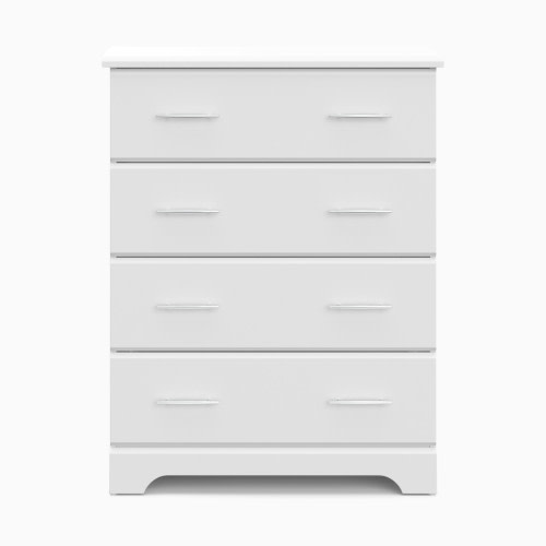 Storkcraft Brookside 4 Drawer Chest - White