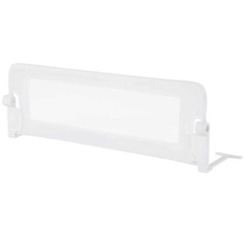 Costway 1/2 PCS 42" Toddler Foldable Bed Rail with Adjustable Safety Strap Bedrail Guard White