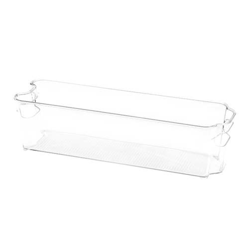 Stackable Storage Bins, Breastmilk Storage Container, Clear Freezer and Fridge Organizer Bins, Built-In Handles, BPA-Free, Containers for Organizing Kitchen Pantry Multi-Use Organizer, 14.56" x 3.93"