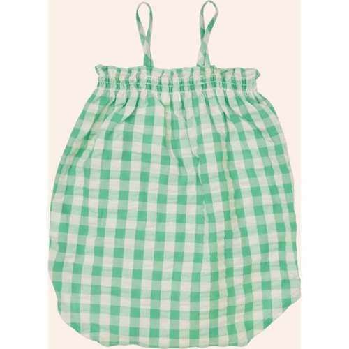 Tiburon Ruffled Smock Neck Strappy Romper, Calvin - Young Days | Maisonette