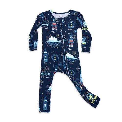 Bellabu Bear Convertible Footies for Baby Boys & Baby Girls, Family Matching Pajamas, Rayon from Bamboo