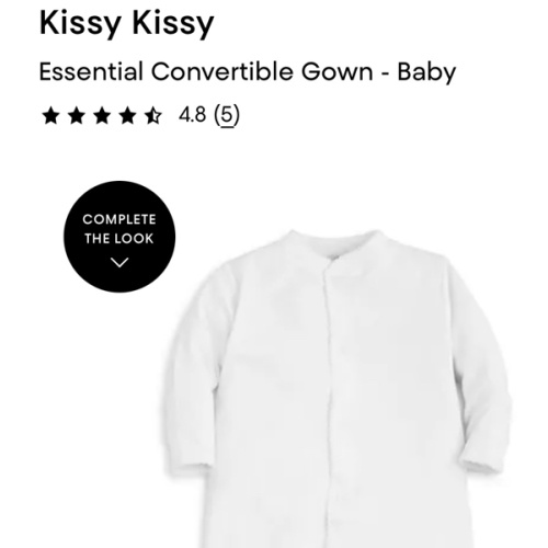 Essential Convertible Gown - Baby