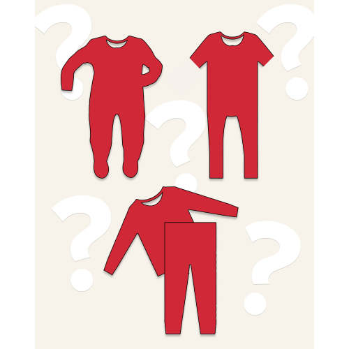 Mystery PJ Set of 3 -               Bums & Roses