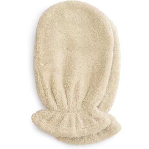mushie Baby Bath Mitt | Organic Cotton | Pack of 2 (Fog)