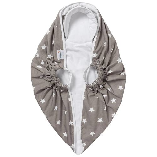Snuggleundl - USA 5-Point CarSeat-Safe Baby Lift Blanket Insert (Baby Starlight, Bunting w/Handles) Liner Wrap for Baby Boys & Girls 0-12 Months