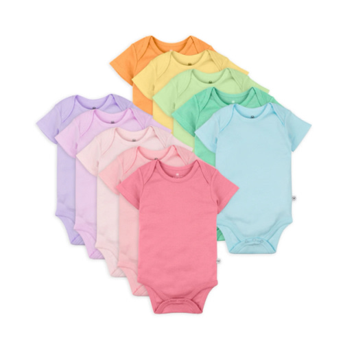 10-Pack Organic Cotton Short Sleeve Bodysuits | Honest Baby Clothing