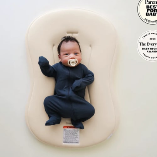 Infant Lounger Curve | Natural