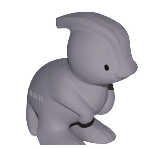 Para Dinosaur Natural Rubber Teether, Rattle & Bath Toy