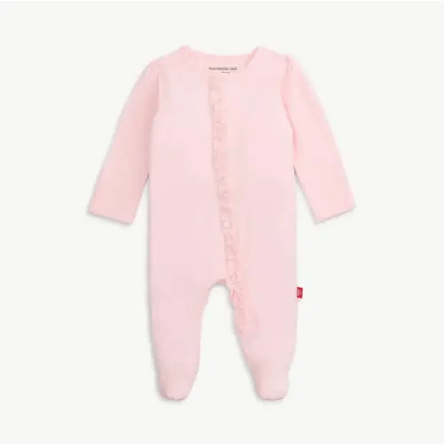 Magnetic Me Modal Magnetic Ruffle Footie Dogwood