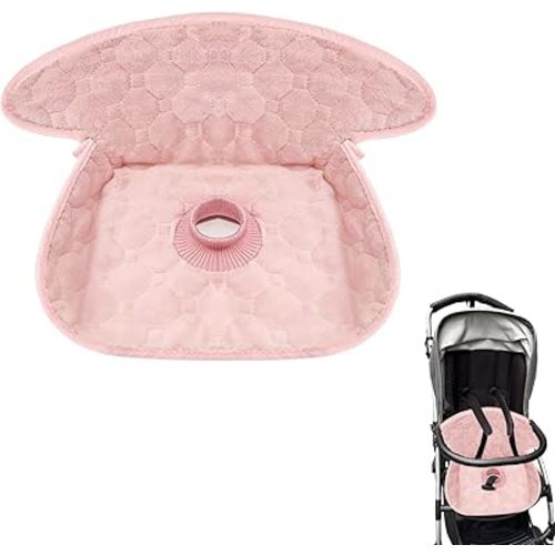 Piddle Pads for Strollers,Seat Liner Cover to Prevent Pee, Seat Protector Waterproof, Baby Potty Training Carseat Protector-Waterproof, Leak-Proof, Washable(Pink)