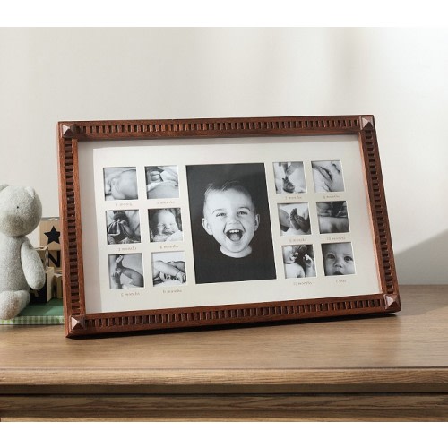 Heritage Walnut First Year Frame (18" x 11")