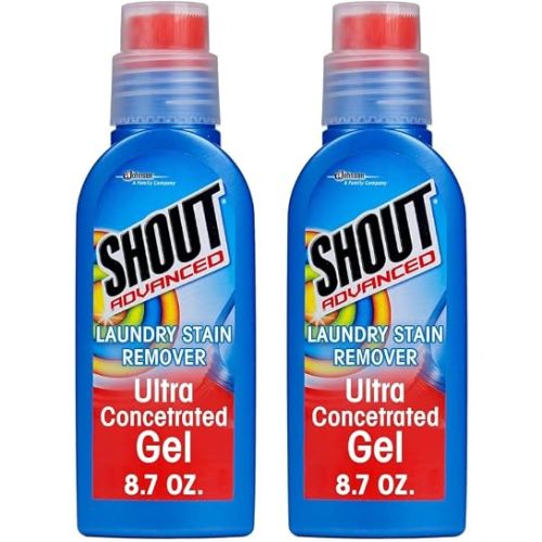 Shout Ultra-Concentrated Gel Brush Stain Lifter - 8.7 oz - 2 pk
