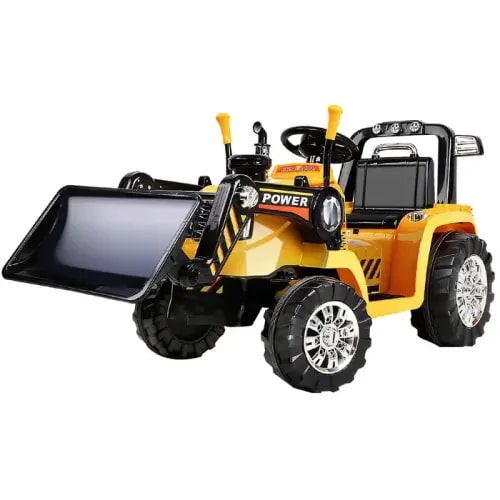 Rigo Ride On Car Bulldozer - Yellow | Baby Bunting AU