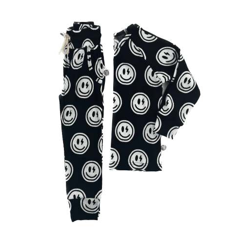 Mr. Brightside Ribbed Set 6-9M
