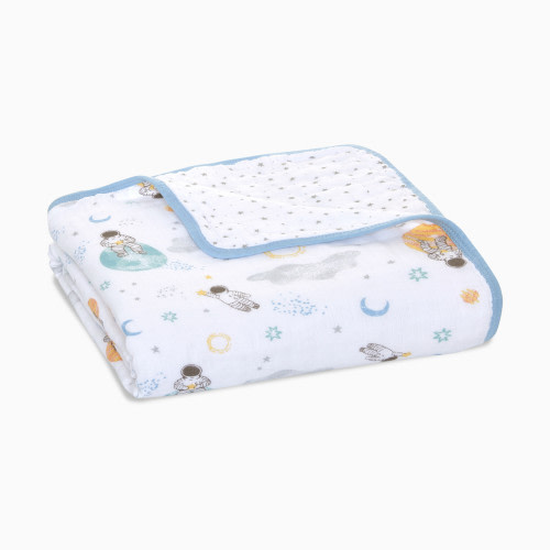 Aden + Anais Essentials Cotton Muslin Blanket - Space Explorers