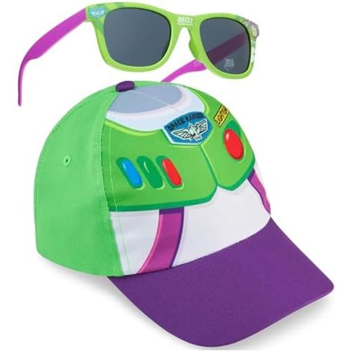 Sonic the Hedgehog | Disney Toy Story Baseball Cap and Sunglasses Set for Boys UV 400 Sun Protection Gifts for Kids