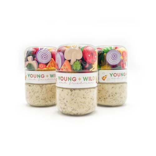 Pizza Grab & Go Dough Jar