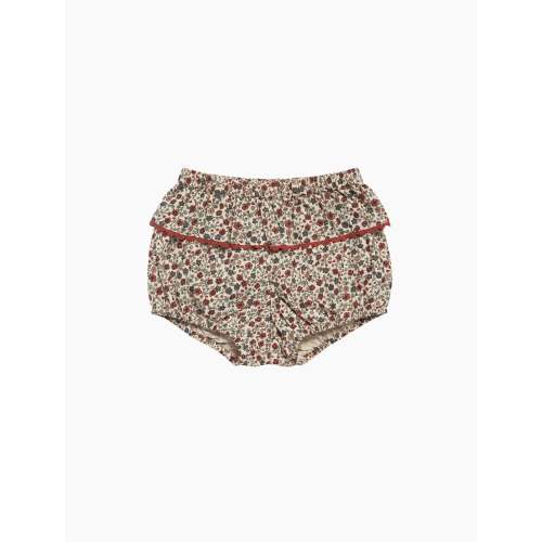 Frilly Poppy Bloomers in Cottage Floral