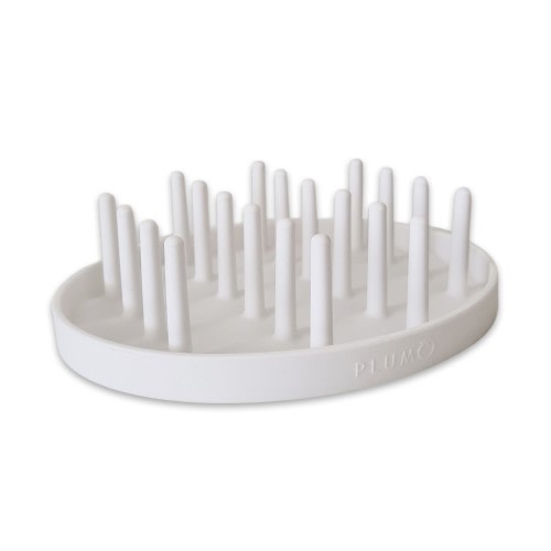 Plum Dry Tray White