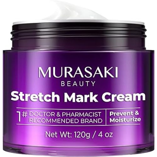 Stretch Mark Cream Prevention for Pregnancy - Maternity Cream for Stretch Marks Removal | Nourishing Formula – Prevents Stretch Marks & Improves Elasticity - 4 oz (120g) (4 oz (120g))