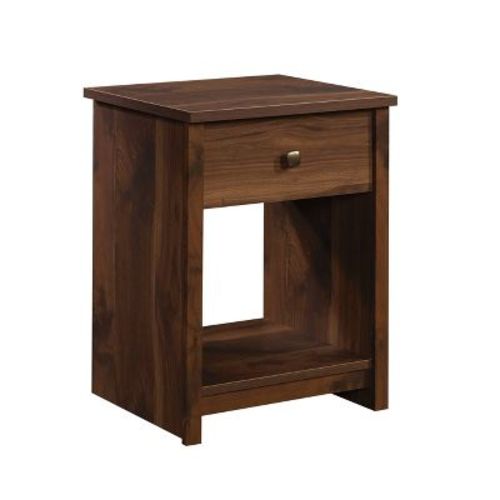 Sauder River Ranch nightstand w/ Drawer Grand Walnut