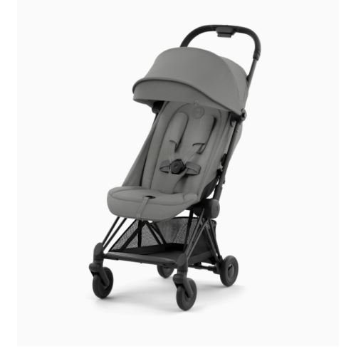 Cybex Coya Stroller, 2024, Matte Black, Mirage Grey