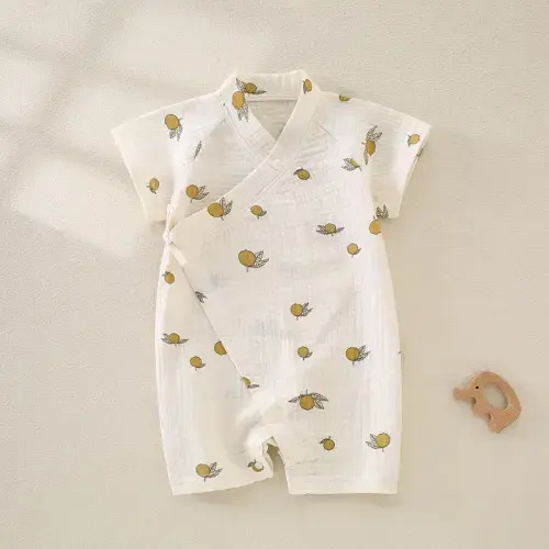 Newborn - Baby Newborn Romper (LEMON)