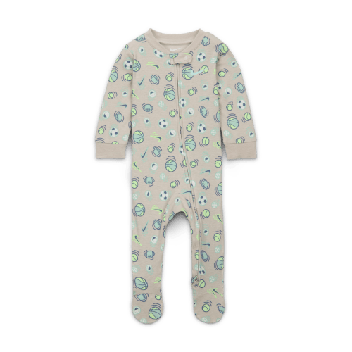 Nike Baby (0-9M) Sportball Printed Footed Coverall. Nike.com