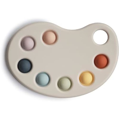 mushie Paint Palette Press Toy