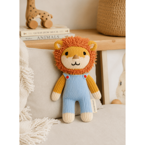 Larkin the Lion - Tuckling Knit Doll